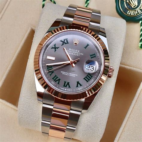 rolex wimbledon oro rosa prezzo|Rolex Datejust 41 2022 Datejust 41 Wimbledon BNIB .